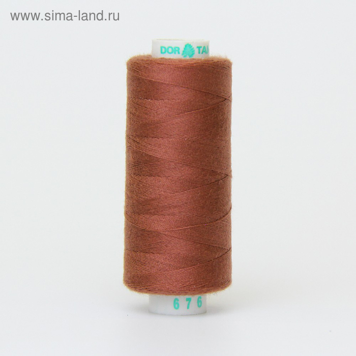 

Нитка ДОР-ТАК PL 40/2 400 ярд, цвет бордовый 676 К09