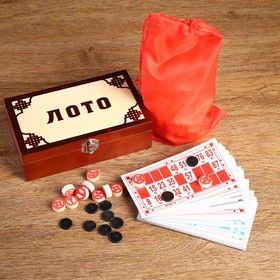 Русско лото "Подарочное", 48 шт, карточка 16.5 х 8.5 см, 90 бочонков