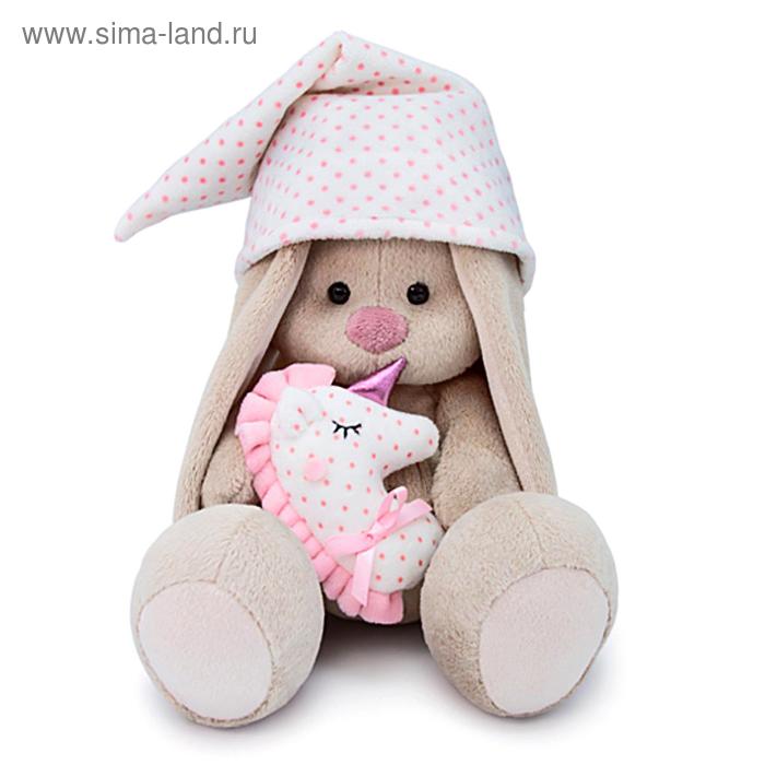 Мягкая игрушка «Зайка Ми с розовой подушкой - единорогом», 18 см budi basa мягкая игрушка зайка ми с розовой подушкой единорогом 23 см sidm 305
