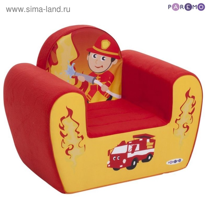 Игровое кресло «Пожарный» игровое кресло пожарный