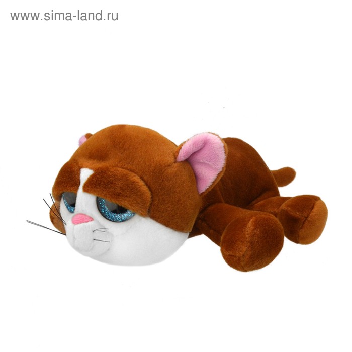 Мягкая игрушка «Коричневый кот», 25 см мягкая игрушка кот багет 90см кот длинный коричневый