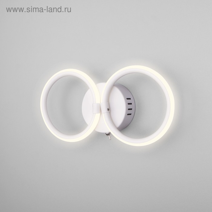 фото Бра comfy 13вт led 4200к, 1100лм белый eurosvet