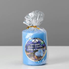 

Свеча- цилиндр "HERBES DE PROVENCE ", ароматизированная, парафин, 6×8 см