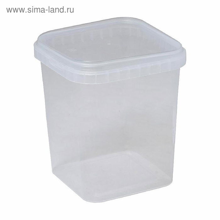 

Ведро квадратное, 1,5 л