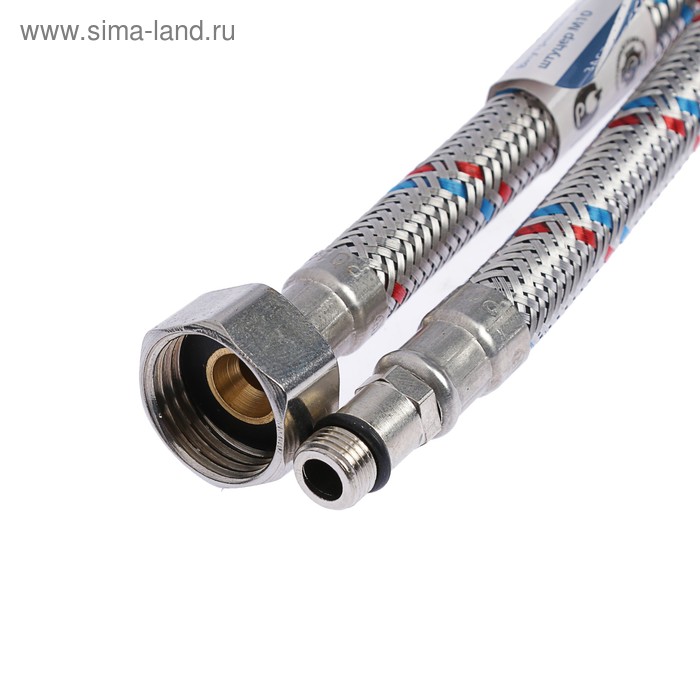 

Подводка для смесителя "СТМ", М10, 50 см, нерж.сталь, короткий штуцер