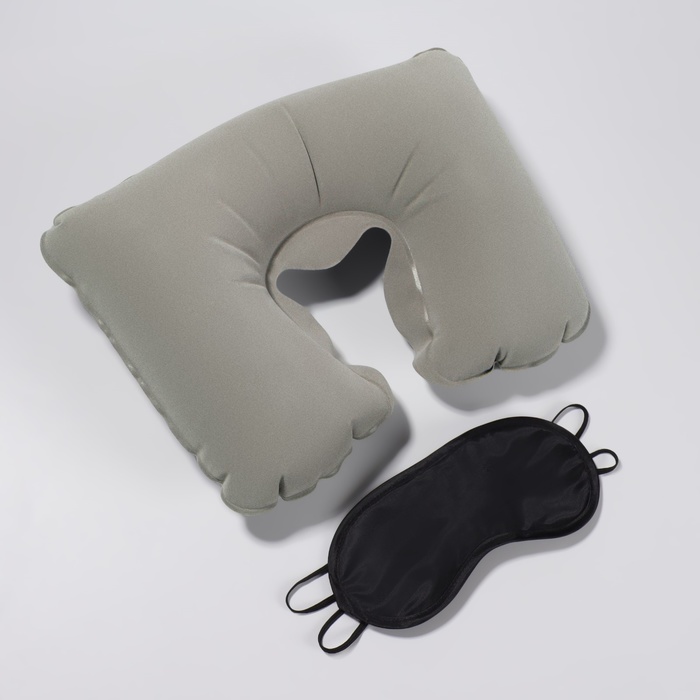 фото Набор путешественника: подушка для шеи, маска для сна onlitop