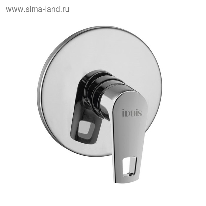 Смеситель для душа IDDIS Runo RUNSB00i66 с одним выходом, встраиваемый, хром