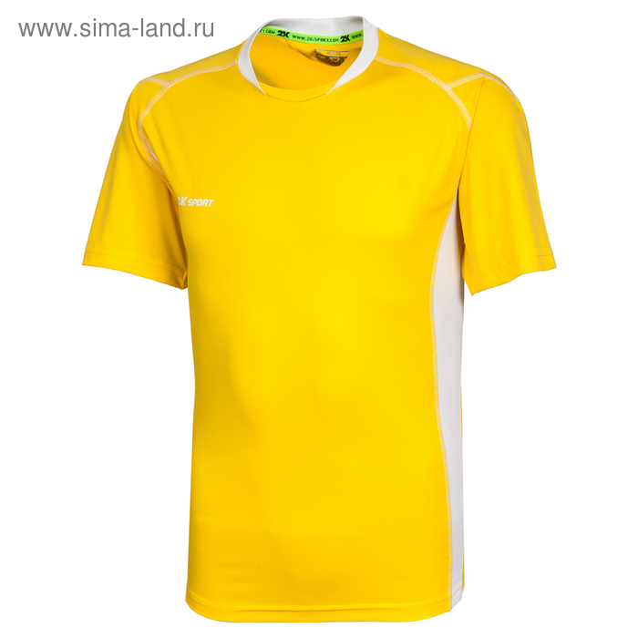 фото Футболка волейбольная 2k sport energy, yellow/white, xl 2к