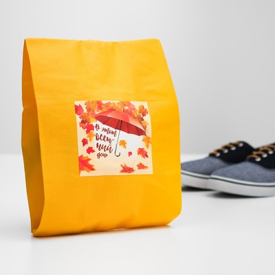 Мешок для обуви "В этот осенний день"