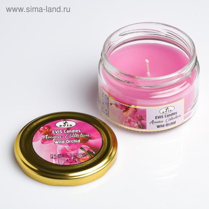 

Свеча ароматическая в банке "WILD ORCHID ", 8,5х6,5 см, 28 ч, 315 г