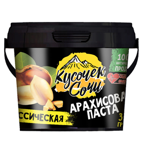 

Арахисовая паста «Кусочек-Сочи», классическая, 300 г
