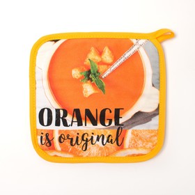 

Прихватка ORANGE 19х19см,100% х/л, ватин 250г/м2