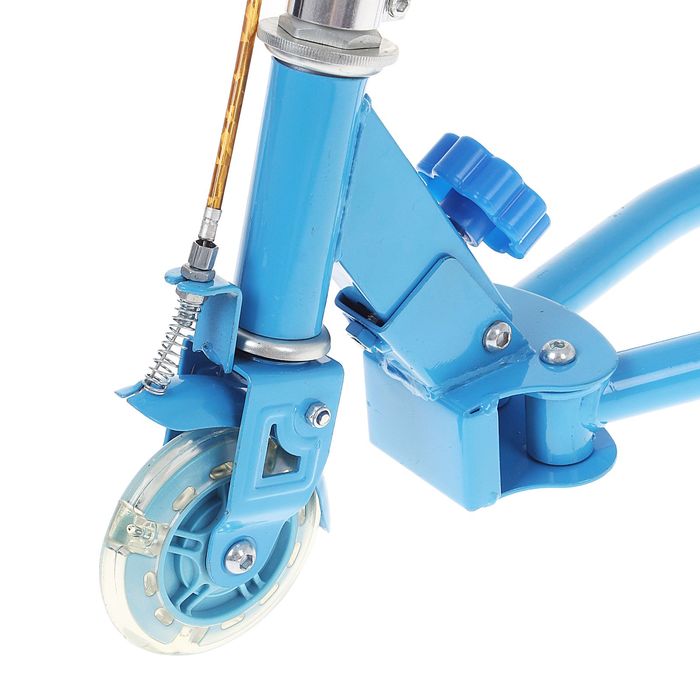 Самокат-тридер детский, цвет голубой