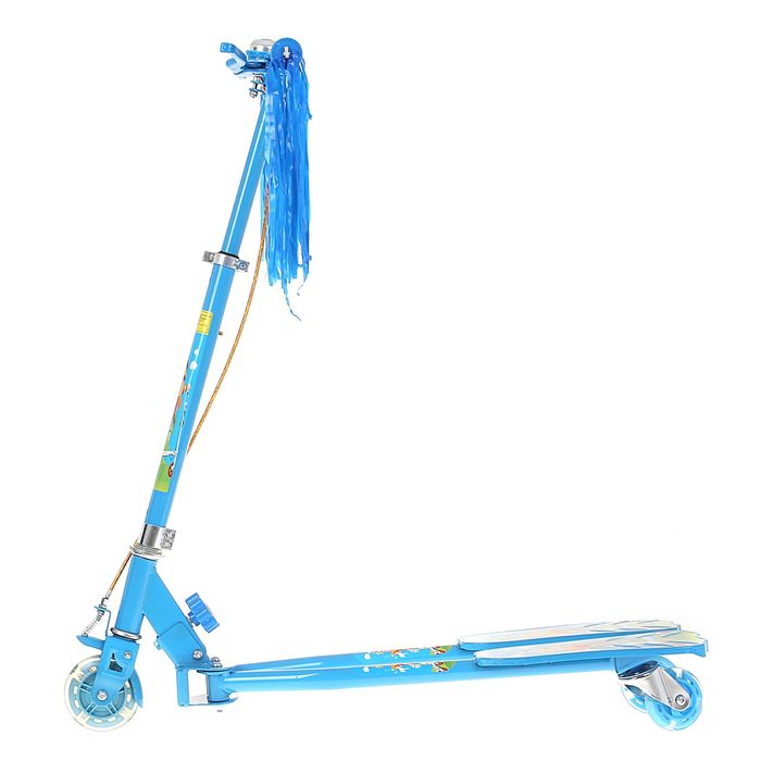 Самокат-тридер детский, цвет голубой