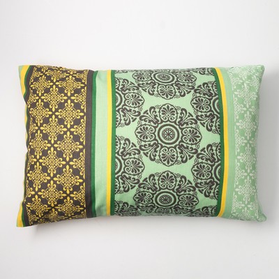 Наволочка Экономь и Я 50×70 «Нежность» цв.зелёный, 120 г/м², 100%хлопок, бязь