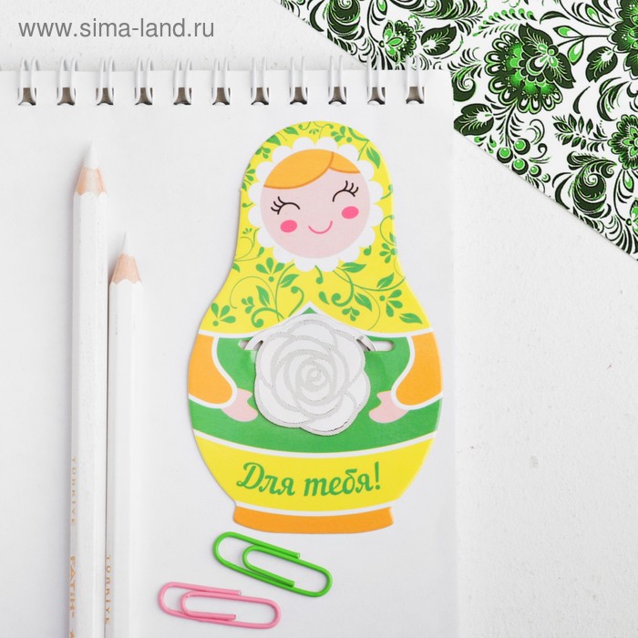 Закладка «Цветок»