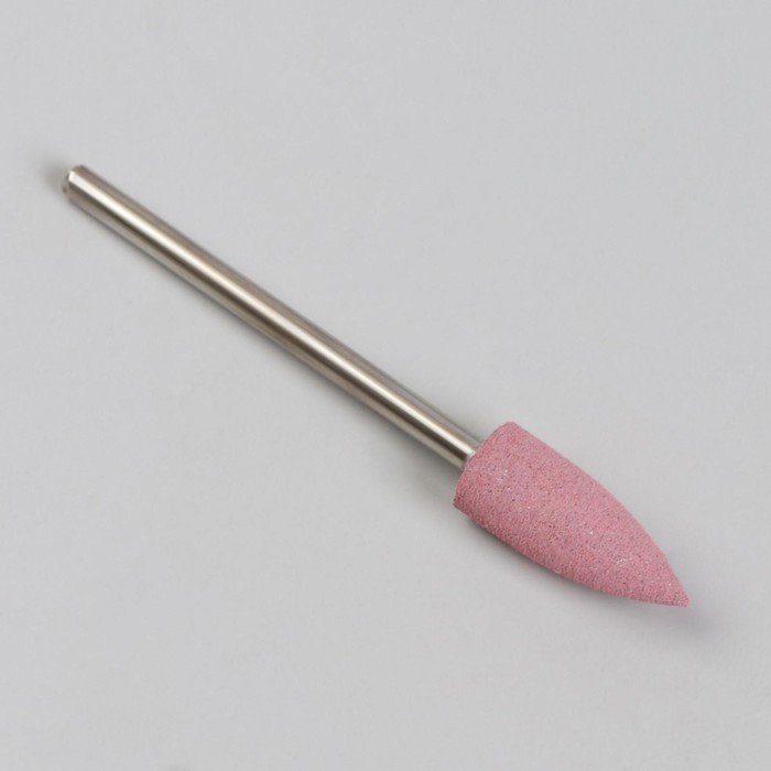 Фреза силиконовая для полировки, средняя, 6 × 16 мм, цвет розовый