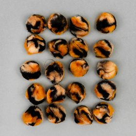 

Набор деталей для декора «Бомбошки» набор 20 шт., размер 1 шт: 2,5 см, цвет чёрно-коричневый