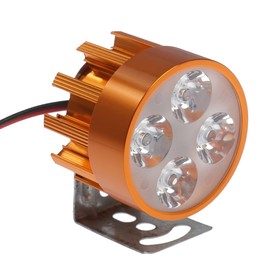 Фара cветодиодная для мототехники, 4 LED, IP67, 4 Вт, направленный свет Ош