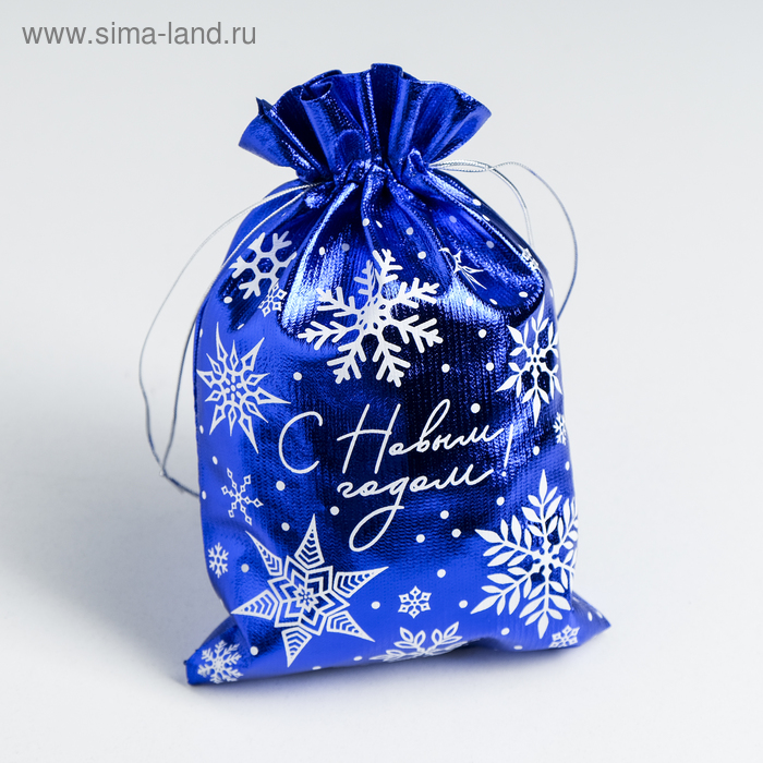 Мешочек подарочный парча «С Новым годом!», 16 × 24 см +/- 1.5 см мешочек сумка подарочный с новым 2023 годом тоня