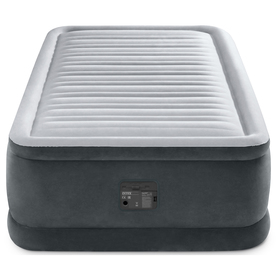 

Кровать надувная Comfort-Plush Twin, 99 х 191 х 46 см, с встроенным насосом 220V, 64412 INTEX