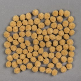 

Набор текстильных деталей для декора «Бомбошки» 100 шт. набор, размер 1 шт: 1 см, цвет телесный