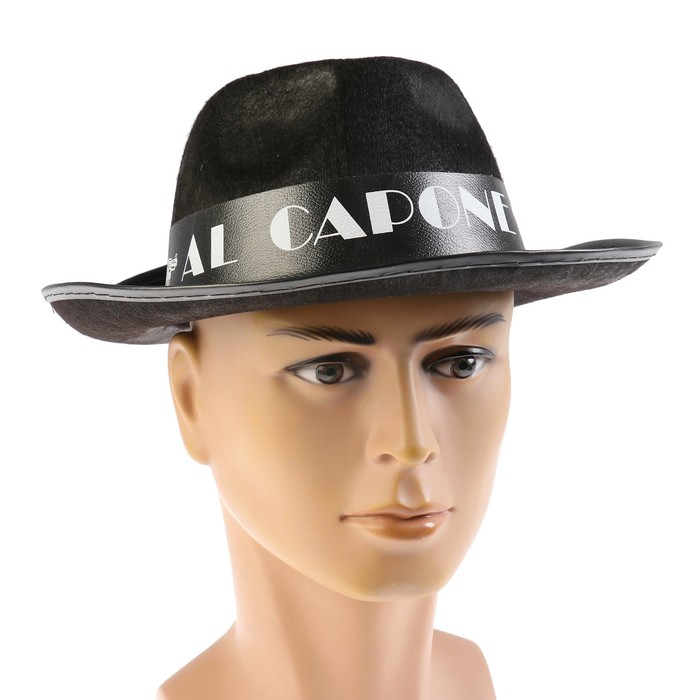 Карнавальная шляпа «Алькапоне»
