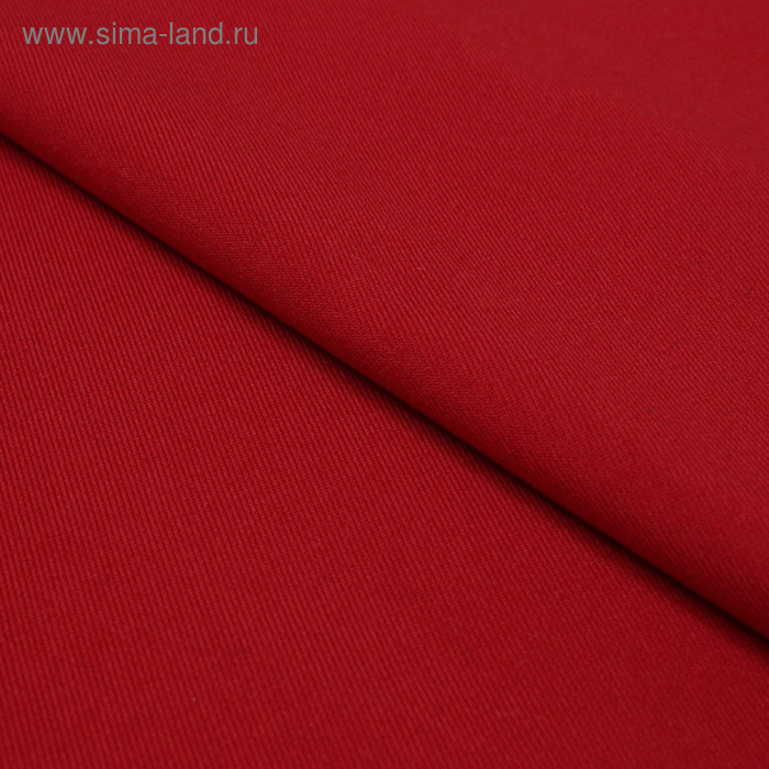 

Ткань костюмная, вискоза, ширина 150 см, цвет красный