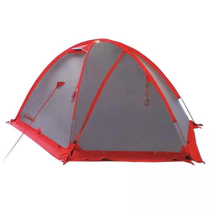 фото Палатка rock 2 (v2), 330 х 220 х 130 см, цвет серый tramp