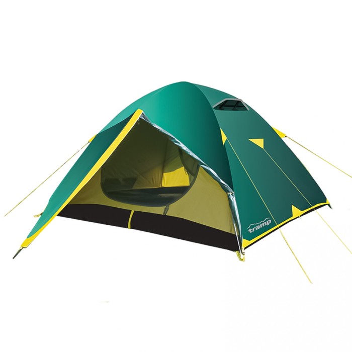 Палатка Nishe 3 (V2), 360 х 220 х 130 см, цвет зелёный