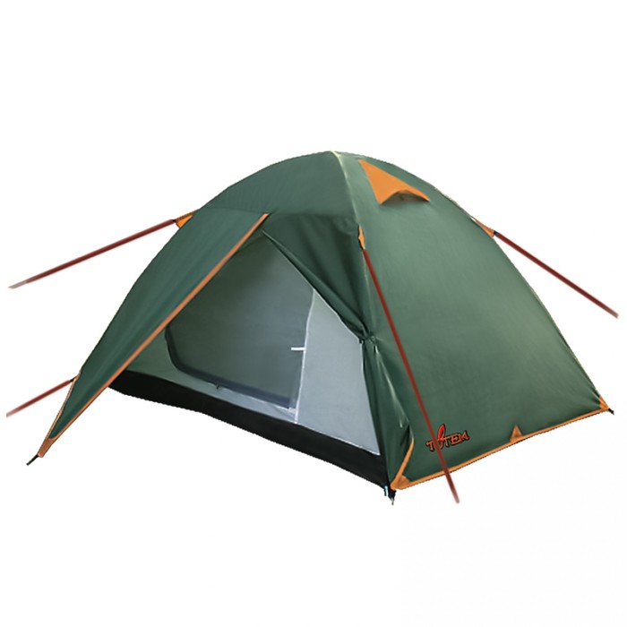 палатка sarma 2 v2 цвет зелёный Totem палатка Trek 2 (V2), цвет зелёный