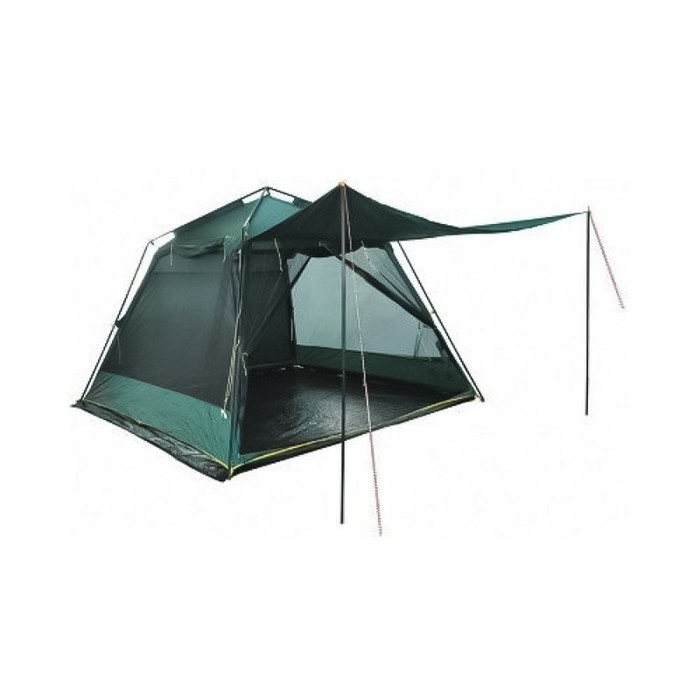 фото Палатка-тент bungalow lux green (v2), 300 х 300 х 225 см, цвет зелёный tramp