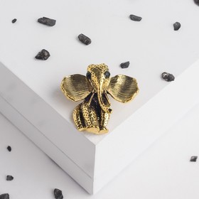 

Брошь "Слон", цвет черненого золота