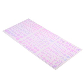 

Стикеры-алфавит Sticko "Silver" 178 шт