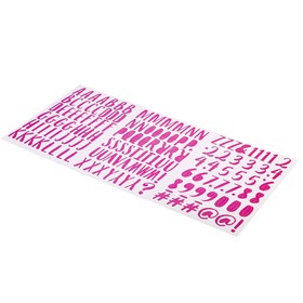 

Стикеры-алфавит Sticko "Magenta" 149 шт