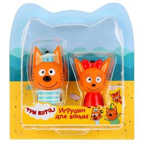 

Игрушка для купания «Три Кота, Карамелька+Коржик»
