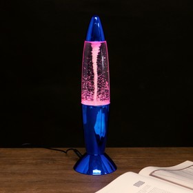 

Светильник ночник "Смерч" LED USB RGB синий 10х10х35 см.