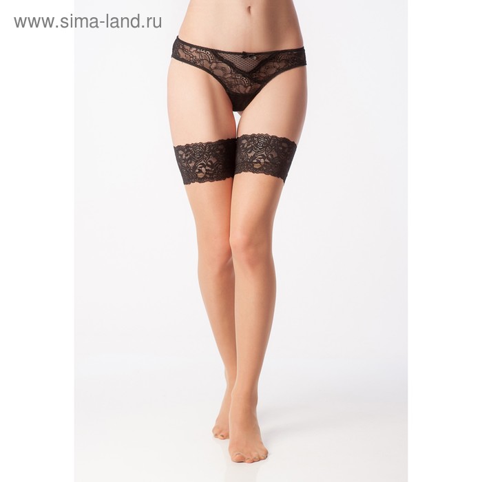 Чулки женские Caprice 20 Fashion цвет бежевый/чёрный, размер 3