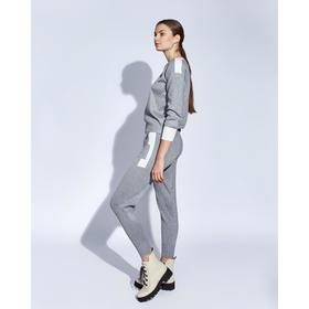 

Костюм женский трикотажный MINAKU Jenna (свитшот, брюки), размер 48-50, цвет серый