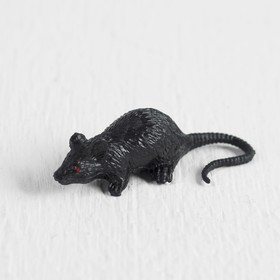 Прикол «Мышь», цвет чёрный Ош