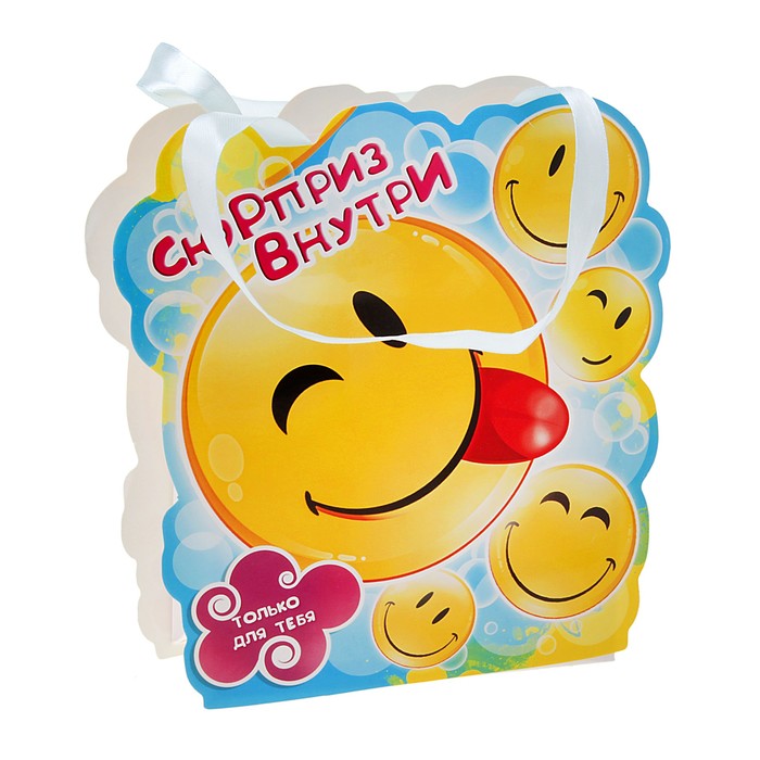 Пакет открытка «Сюрприз внутри»