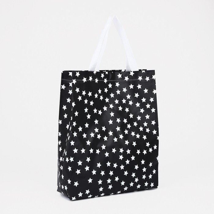 

Сумка хозяйственная без застёжки, цвет чёрный