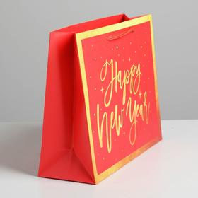 

Пакет ламинированный горизонтальный New Year, MS 23 × 18 × 8 см
