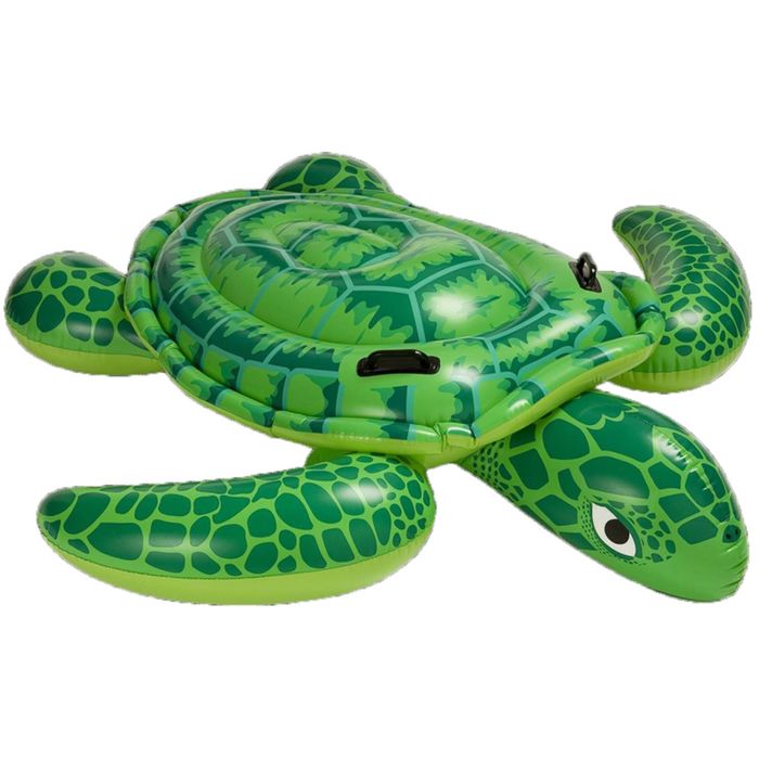 Игрушка для плавания «Черепаха», с ручками, 150 х 127 см, от 3 лет, 57524NP INTEX игрушка для плавания крокодил 168 х 86 см от 3 лет 58546np intex