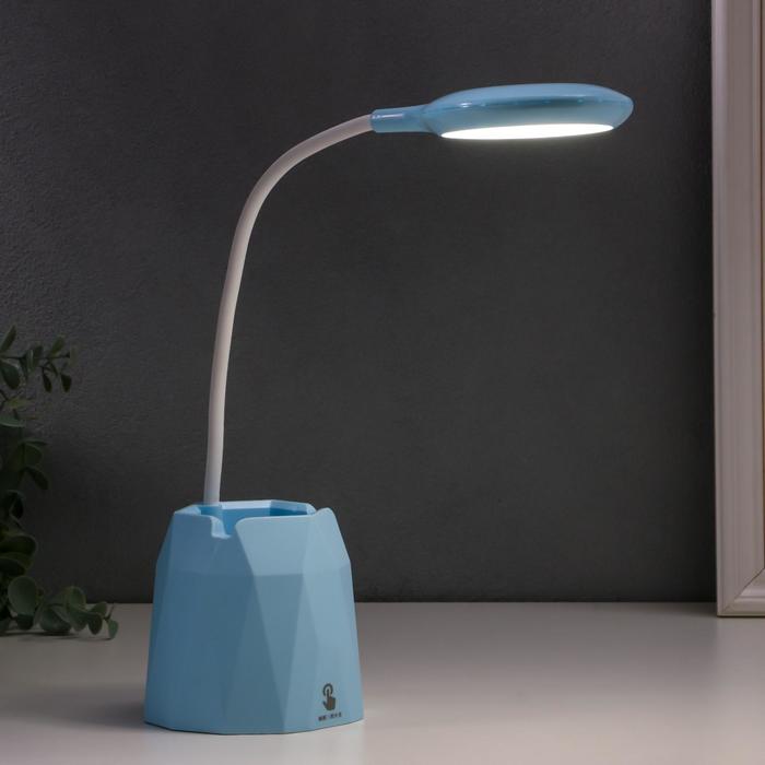 

Лампа настольная сенсор "Ридинг" 3 режима LED 9Вт USB 17х10х30см