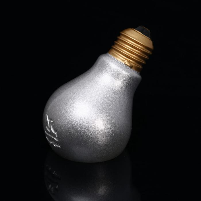 Вешалка "Лампочка", цвет хром, 7 × 6 × 9 см
