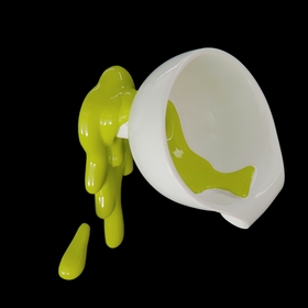 Вешалка 'Воронка с зеленой краской', 10 × 11 × 16 см Ош