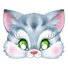 

Карнавальная маска «Котёнок», 376 x 178, на резинке