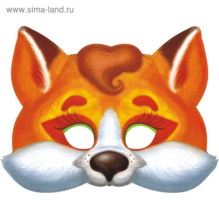 

Карнавальная маска «Лисичка», 20 х 30 см