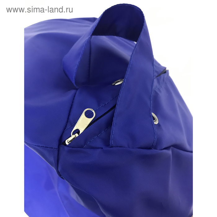 фото Кресло-мешок «юниор», ширина 75 см, высота 100 см, цвет синий, плащёвка wowpuff